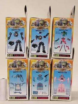 鉄甲機ミカヅキ＆登場イドム（タカラ）PVCフィギュア６体セット Amazon.co.jp: 鉄甲機ミカヅキ」リアルミカヅキシリーズ スイカ